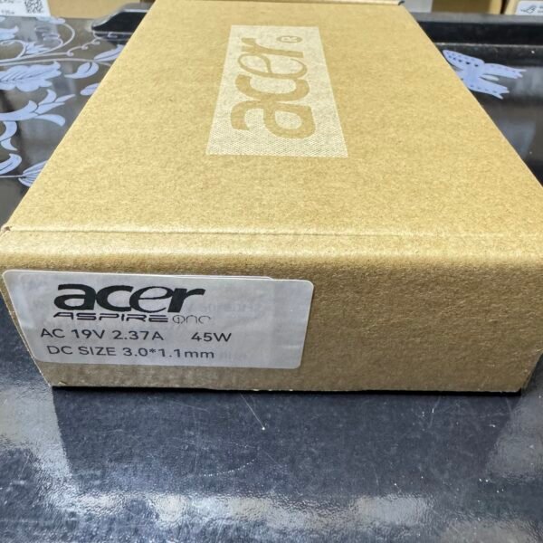 Cargador Original Acer 2.37A 45W Punta Fina 3.0*1.1