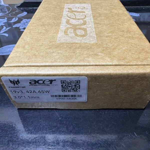 Cargador Acer Original 3.42A 65W Punta Fina 3.0*1.1