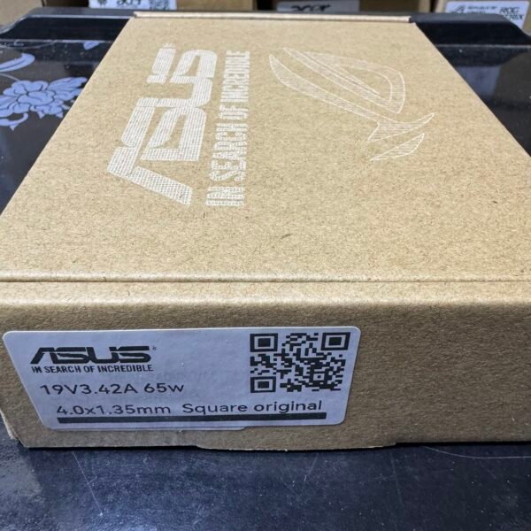 img_5788 Cargador Asus Original 3.42A 65W Punta Fina 4.0*1.35 Presentación Antigua