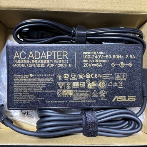 Cargador Asus Original 6A 120W Punta 4.5*3.0