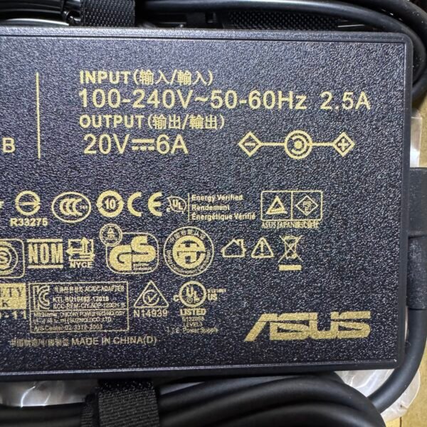 img_6242 Cargador Asus Original 6A 120W Punta 4.5*3.0