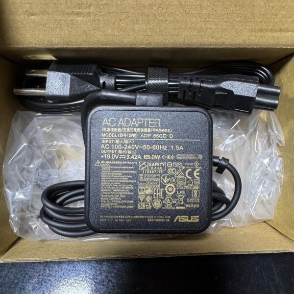 img_5625 Cargador Asus Original 3.42A 65W Punta 4.5*3.0 Presentacion Moderna