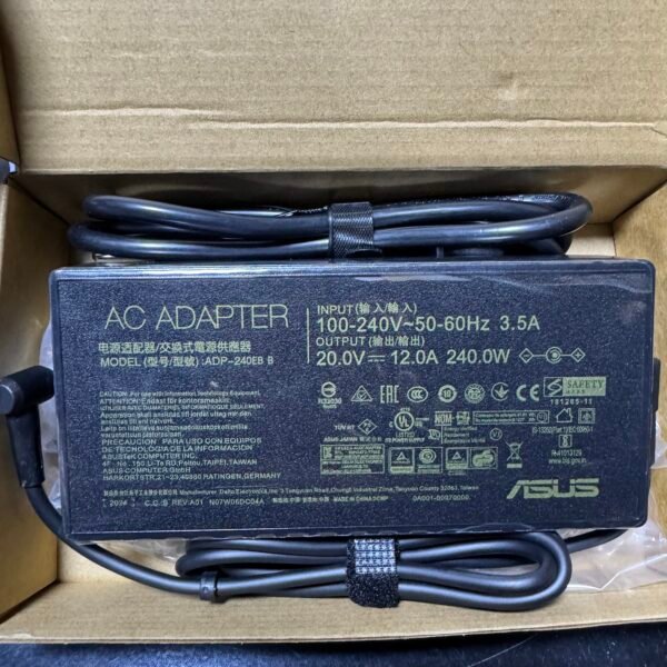 img_5815 Cargador Asus Original 12A 240W Punta 4.5*3.0