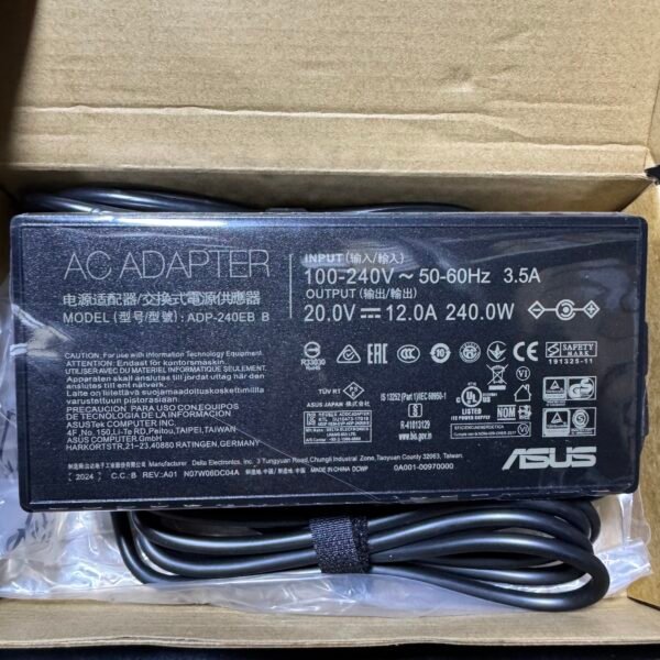 img_5821 Cargador Asus Original 12A 240W Punta 6.0*3.7