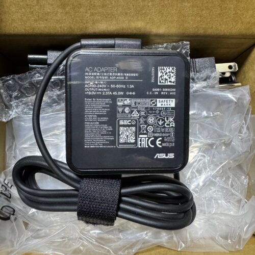 Cargador Asus Original 2.37A 45W Punta 4.5*3.0 Presentacion Moderna