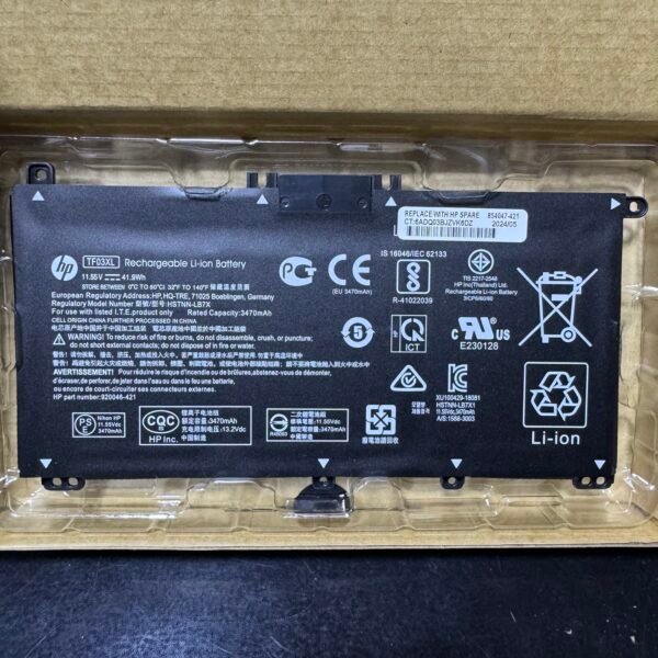 Bateria HP Original TF03XL