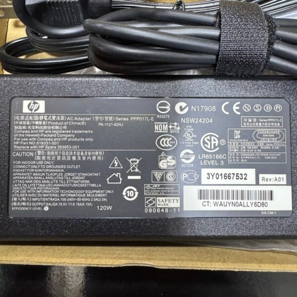 img_5290 Cargador HP Original Rectangular 6.15A 120W Punta Azul 4.5*3.0