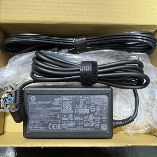 Cargador HP Original Rectangular 3.33A 65W Punta Azul 4.5*3.0