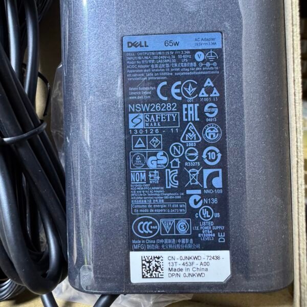 img_5403 Cargador Dell Original 3.34A 65W Punta Aguja 7.4*5.0