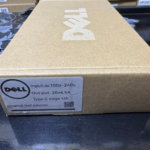 Cargador Dell Original Ovalado 6.5A 130W Tipo C