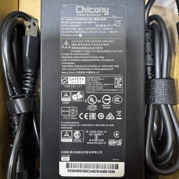 img_5495 Cargador Chicony Original 14A 280W Punta USB