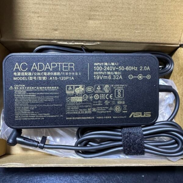 img_6220 Cargador Asus Original 6.32A 120W Punta 4.5*3.0