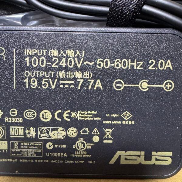 Cargador Asus Original 7.7A 150W Punta 5.5*2.5