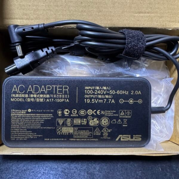 Cargador Asus Original 7.7A 150W Punta 6.0*3.7