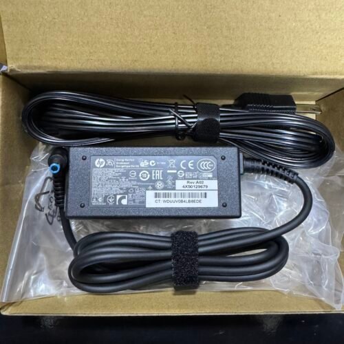 Cargador HP Original Rectangular 2.31A 45W Punta Azul 4.5*3.0