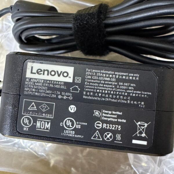 img_5519 Cargador Lenovo Original Square 2.25A 45W Punta Fina 4.0*1.7