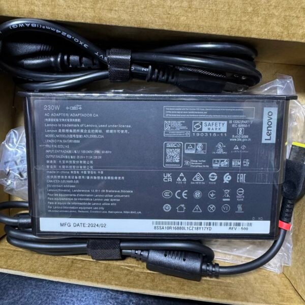 img_5594 Cargador Lenovo Slim Original 11.5A 230W Punta USB