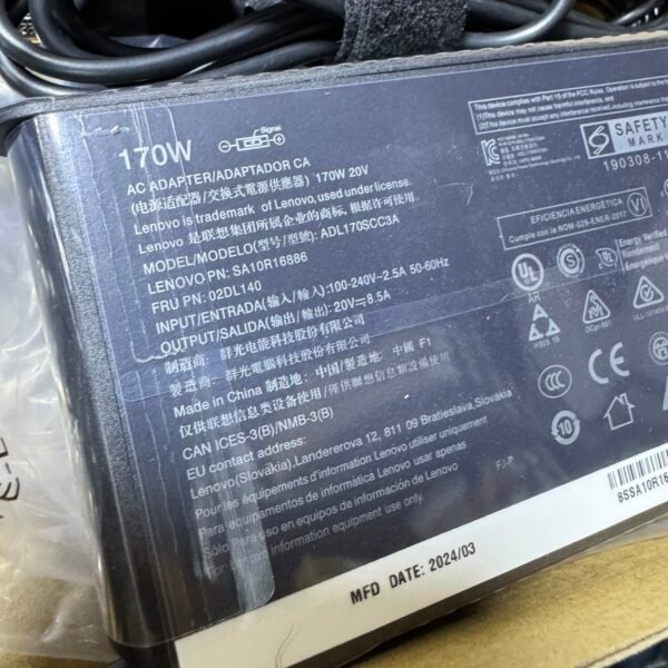 img_5608 Cargador Lenovo Slim Original 8.5A 170W Punta USB