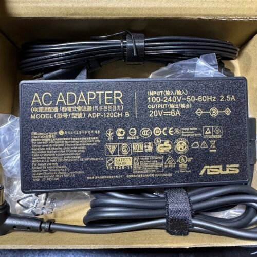 Cargador Asus Original 6A 120W Punta 6.0*3.7