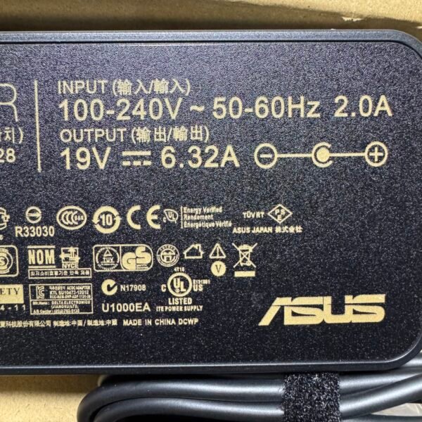 img_6227 Cargador Asus Original 6.32A 120W Punta 6.0*3.7